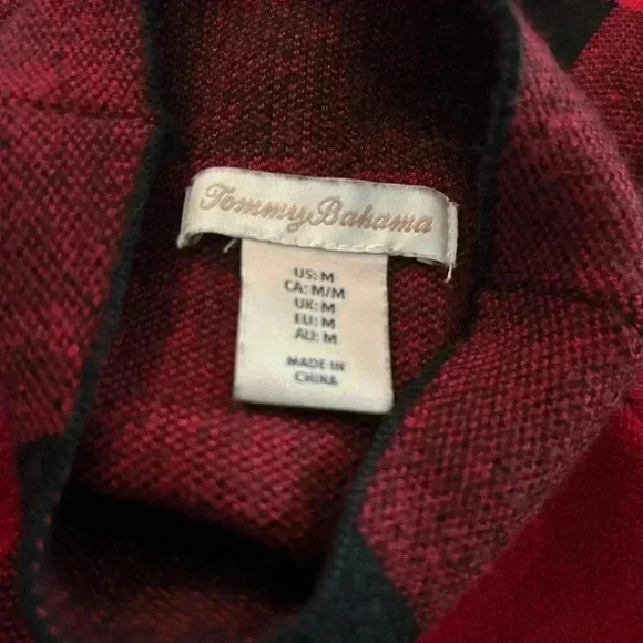 Tommy Bahama mock neck viscose sweater - Picture 4 of 5